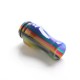 Authentic Reewape RW-AS286 Replacement 510 Drip Tip for RDA / RTA / RDTA / Sub-Ohm Tank Vape Atomizer - Rainbow, Resin