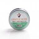 Authentic Vivi Gentle Fused Clapton MTL 316SS Heating Wire - Silver, 30GA x 2 + 40GA, 2.66ohm / ft, 10ft (3 Meters)