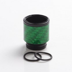 Authentic Reewape AS292 Replacement 810 Drip Tip for SMOK TFV8 / TFV12 Tank / Kennedy / Battle RDA - Green, Carbon, 18mm