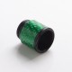 Authentic Reewape AS292 Replacement 810 Drip Tip for SMOK TFV8 / TFV12 Tank / Kennedy / Battle RDA - Green, Carbon, 18mm