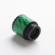 Authentic Reewape AS292 Replacement 810 Drip Tip for SMOK TFV8 / TFV12 Tank / Kennedy / Battle RDA - Green, Carbon, 18mm