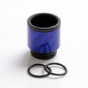 Authentic Reewape AS292 Replacement 810 Drip Tip for SMOK TFV8 / TFV12 Tank / Kennedy / Battle RDA - Blue, Carbon, 18mm