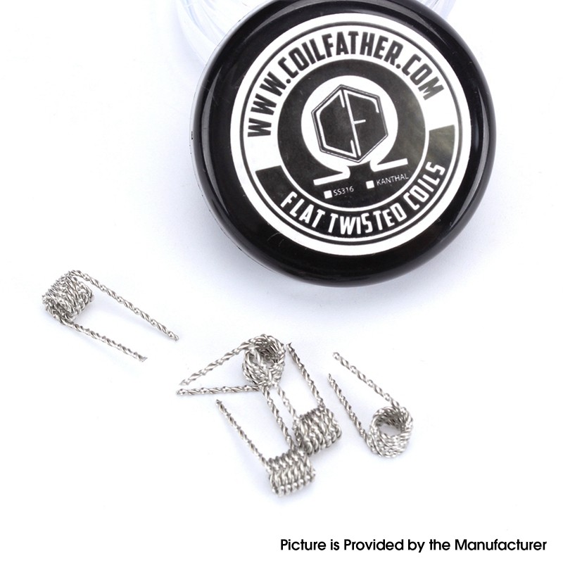 Buy Authentic Coil Father Flat Twisted Coil for RBA / RDA