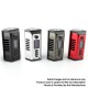 Authentic Dovpo Odin 200 200W TC VV VW Box Mod - Red, Aluminum Alloy + Zinc Alloy, 5~200W, 200~600'F, 2 x 20700 / 21700