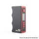 Authentic Dovpo Mono SQ 75W TC VW Variable Wattage Vape Box Mod - Red, 1~75W, Evolv's DNA75C Chipset, 1 x 18650