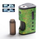 Authentic ULTRONER Aether Squonker 80W TC VW Variable Wattage Box Mod - Green, 5~80W, 1 x 18650