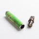 Authentic Ultroner Oner 12W 380mAh Pod System Starter Kit - Green, Stainless Steel+ Stabilized Wood, 5~12W, 1.5ohm, 2ml