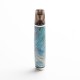Authentic Ultroner Oner 12W 380mAh Pod System Starter Kit - Blue, Stainless Steel+ Stabilized Wood, 5~12W, 1.5ohm, 2ml