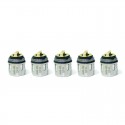 Authentic Cool Lava 1.5 Sub-Ohm Tank Replacement Coil Head - Silver, 0.3ohm (5 PCS)