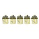 Authentic Cool Vapor Lava 1.5 Sub-Ohm Tank Replacement Coil Head - Gold, 0.5ohm (5 PCS)