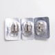 Authentic Innokin Plexar Vape Starter Kit / Sub Ohm Tank Replacement Scion Plex3D KAL Coil - Silver, 0.14ohm (60~100W) (3 PCS)