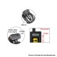 Authentic Nitecore UM10 Micro USB Charger for 18650, 18490, 18350, 17670, 17500, 16340 (RCR123), 14500, 10400 Batteries - Black