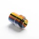 Authentic Reewape RW-AS284 Replacement 510 Drip Tip for RDA / RTA / RDTA / Sub-Ohm Tank Vape Atomizer - Rainbow, Resin