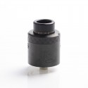 Authentic Ehpro Kelpie BF RDA Rebuildable Dripping Atomizer w/ BF Pin - Black, Stainless Steel + Resin, 24mm Diameter