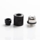 Authentic Ehpro Kelpie BF RDA Rebuildable Dripping Vape Atomizer w/ BF Pin - Black, Stainless Steel + Resin, 24mm Diameter