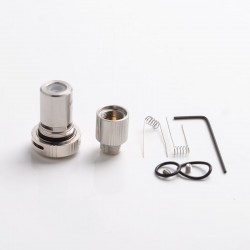 Authentic Artery PAL 60W 18650 / Nugget AIO 40W VW Mod Pod System Kit Replacement RBA Coil - Silver