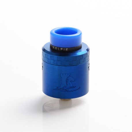 Authentic Ehpro Kelpie BF RDA Rebuildable Dripping Atomizer w/ BF Pin - Blue, Stainless Steel + Resin, 24mm Diameter