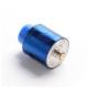 Authentic Ehpro Kelpie BF RDA Rebuildable Dripping Vape Atomizer w/ BF Pin - Blue, Stainless Steel + Resin, 24mm Diameter