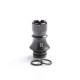 Authentic KIZOKU Chess Series Replacement 510 Drip Tip for RDA / RTA/ RDTA / Sub-Ohm Tank Atomizer - Black, Rook, 22.3mm (6 PCS)