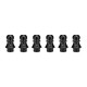 Authentic KIZOKU Chess Series Replacement 510 Drip Tip for RDA / RTA/ RDTA / Sub-Ohm Tank Atomizer - Black, Pawn, 21.1mm (6 PCS)