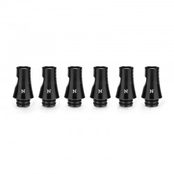 Authentic KIZOKU Chess Series Replacement 510 Drip Tip for RDA / RTA/RDTA/Sub-Ohm Tank Atomizer - Black, Knight, 24.19mm (6 PCS)