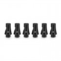 Authentic KIZOKU Chess Series Replacement 510 Drip Tip for RDA / RTA/RDTA/Sub-Ohm Tank Atomizer - Black, Knight, 24.19mm (6 PCS)