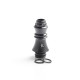 Authentic KIZOKU Chess Series Replacement 510 Drip Tip for RDA / RTA/ RDTA /Sub-Ohm Tank Atomizer - Black, King, 29.51mm (6 PCS)