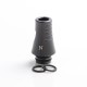 Authentic KIZOKU Chess Series Replacement 510 Drip Tip for RDA / RTA/RDTA/Sub-Ohm Tank Atomizer - Black, Knight, 24.19mm (6 PCS)