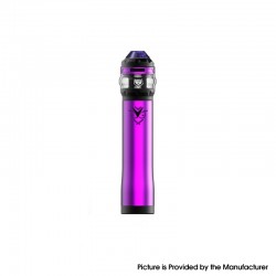 Authentic Advken OWL Mechanical Mod + Tank Starter Kit - Purple, 3ml, 0.16ohm / 0.2ohm, 1 x 18650 / 20700 / 21700