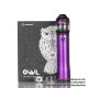 Authentic Advken OWL Mechanical Mod + Tank Starter Kit - Red, 3ml, 0.16ohm / 0.2ohm, 1 x 18650 / 20700 / 21700