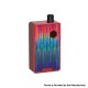 Authentic Advken Artha 80W VW Box Mod Pod System Starter Kit - Aurora Red, 5~80W, 4.5ml, 0.3ohm / 0.8ohm, 1 x 18650