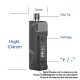 Authentic Oumier Voocean 40 40W 1200mAh VW Box Mod Pod System Starter Kit - Purple Lattice, 3.5ml, 0.3ohm / 0.8ohm, 5~40W