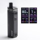 Authentic SMOKTech SMOK RPM80 80W 3000mAh VW Mod Pod System Vape Starter Kit w/ IQ-80 Chip - Black Carbon Fiber, 5ml, 1~80W