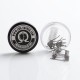 Authentic Coil Father Premium Premade Tiger Coils for RBA / RDA /RTA/RDTA Atomizer - 26GA + 0.2 x 0.8, 0.36ohm, 6 Wraps (10 PCS)