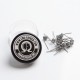 Authentic Coil Father Premium Premade Tiger Coils for RBA / RDA /RTA/RDTA Atomizer - 26GA + 0.2 x 0.8, 0.36ohm, 6 Wraps (10 PCS)