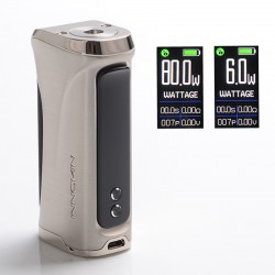 [Ships from Bonded Warehouse] Authentic Innokin Kroma-R Zlide 80W VV VW Box Mod - Steel, Zinc Alloy, 6~80W, 1 x 18650