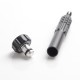 Authentic Vivismoke 4 in 1 Screwdriver for RDA / RTA / RDTA Atomizers - Black, Aluminum Alloy, 130mm, PH00, 2.5, H1.5, H1.27