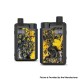 Authentic Hot Sniper 18650 80W VW Box Mod Pod System Starter Kit - Canola Yellow, 3.2ml, 0.17ohm / 0.4ohm, 1 x 18650