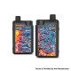 Authentic Hot Sniper 18650 80W VW Box Mod Pod System Starter Kit - Lava Orange, 3.2ml, 0.17ohm / 0.4ohm, 1 x 18650