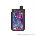 Authentic Hot Sniper 18650 80W VW Box Mod Pod System Starter Kit - Aurora Purple, 3.2ml, 0.17ohm / 0.4ohm, 1 x 18650