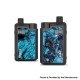 Authentic Hot Sniper 18650 80W VW Box Mod Pod System Starter Kit - Miami Blue, 3.2ml, 0.17ohm / 0.4ohm, 1 x 18650