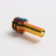 Authentic Reewape RW-AS285 Replacement 510 MTL Drip Tip for RDA / RTA / RDTA / Sub-Ohm Tank Vape Atomizer - Rainbow, Resin