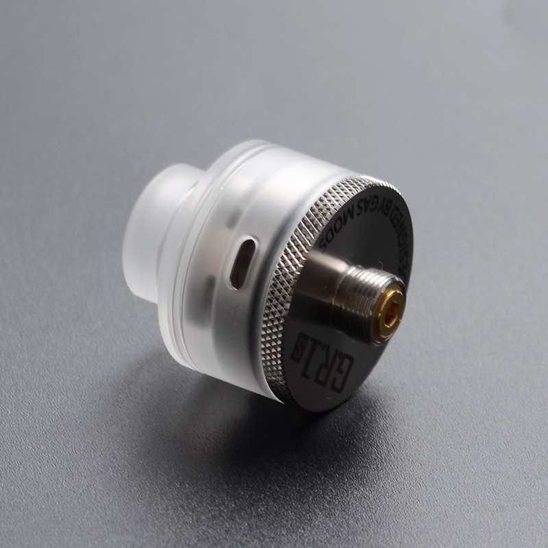 Buy Authentic Gas Mods G.R.1 GR1 S RDA Transparent 22mm Vape Atomizer
