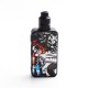 Authentic Rincoe Manto Pro 228W TC VW Box Vape Mod Kit with Metis RDA Atomizer - Graffiti, 1~228W, 200~600'F, 2 x 18650