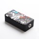 Authentic Rincoe Manto Pro 228W TC VW Box Vape Mod Kit with Metis RDA Atomizer - Graffiti, 1~228W, 200~600'F, 2 x 18650