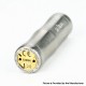 Authentic KIZOKU Kirin Semi-Mech Mechanical Tube Mod - Brass Brushed, 1 x 18350 / 18650