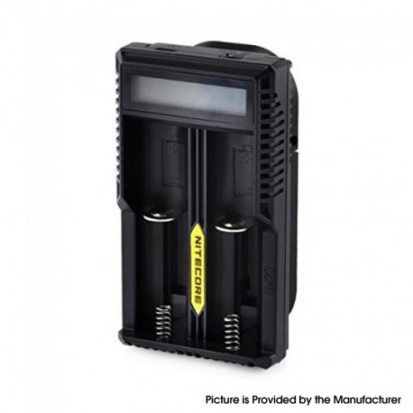 Authentic Nitecore UM20 2-Channels Li-ion Battery USB Charger for 18650 / 18490 / 18350 / 17670/17500/16340 (RCR123)/14500/10440