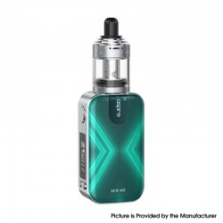 Authentic Aspire Rover 2 NX40 40W 2200mAh VV VW Box Mod Starter Kit w/ Nautilus XS Tank - Turquoise, 2ml, 0.7ohm / 1.8ohm, 1~40W