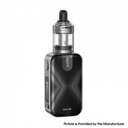 Authentic Aspire Rover 2 NX40 40W 2200mAh VV VW Box Mod Starter Kit w/ Nautilus XS Tank - Gun Metal, 2ml, 0.7ohm / 1.8ohm, 1~40W