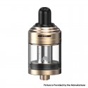 Authentic Aspire Nautilus XS Sub Ohm Tank Atomizer - Champagne, SS + Glass, 2ml, 0.7ohm / 1.8ohm, 22mm Diameter